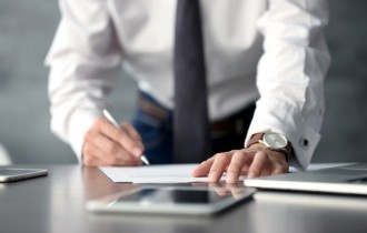 Signing A Document