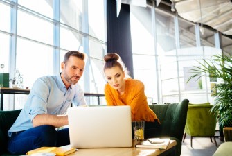Co Working Orange Shirt