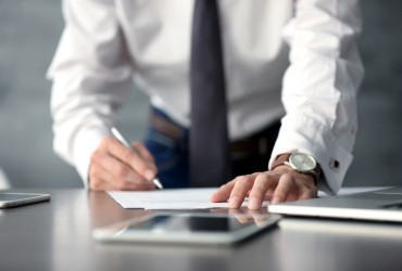 Signing A Document